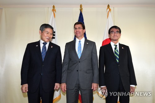 韓米日国防相会談　来月シンガポールで開催か＝韓国政府「協議中」