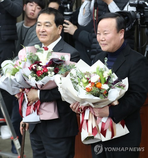 韓国最大野党　新院内代表に強硬派の沈在哲氏選出