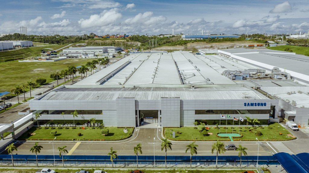 This undated photo shows Samsung Electronics Co.'s plant in Manaus, Amazonas, in northern Brazil. (PHOTO NOT FOR SALE) (Yonhap) 