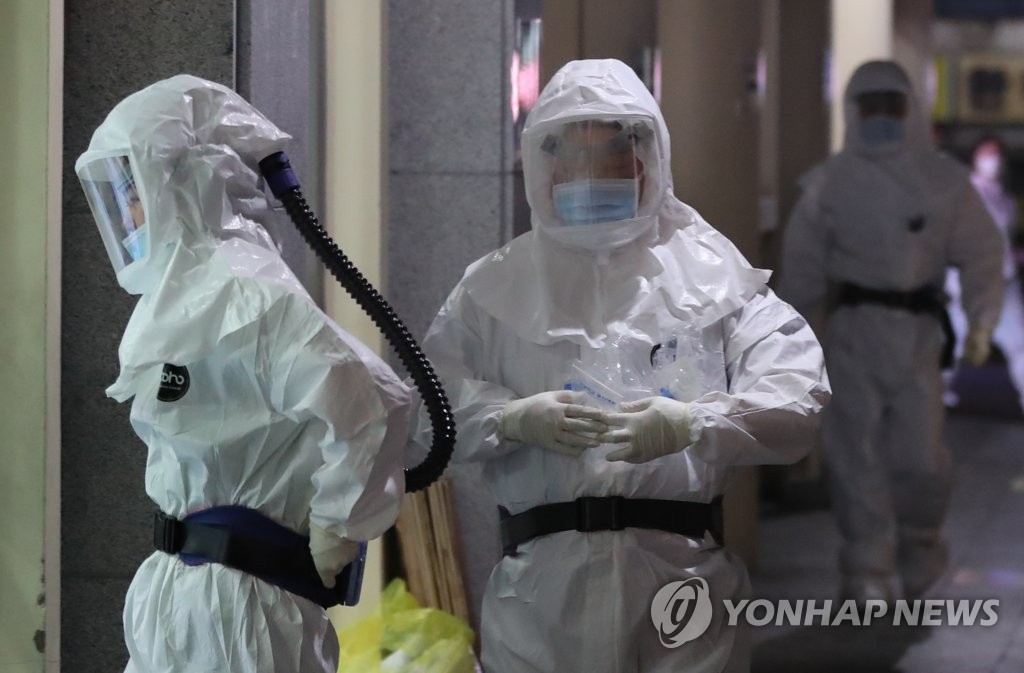 韓国の新型コロナ感染者５７６６人に　１日で４３８人増＝死者３６人