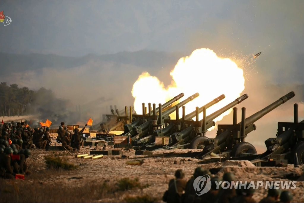 북한, 오후에 또 동·서해 포격으로 9·19 위반…軍 조치중