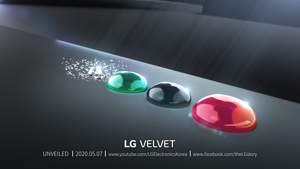 This image provided by LG Electronics Inc. on April 24, 2020, shows the company's invitation to a digital unveiling event of its new smartphone, LG Velvet, slated for May 7. (PHOTO NOT FOR SALE) (Yonhap)