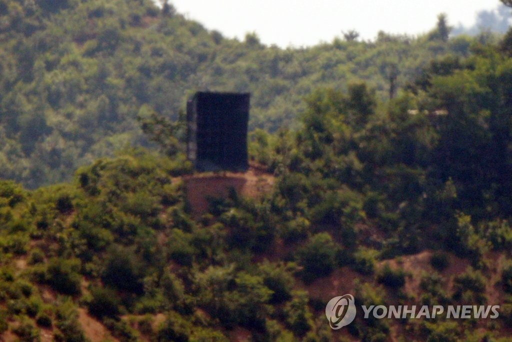 북한 확성기 재설치