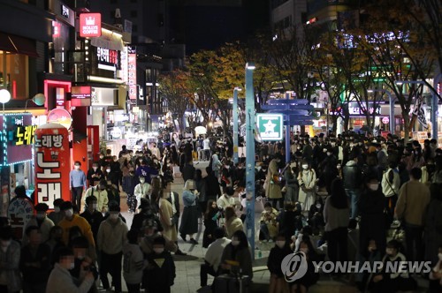 韓国の新規コロナ感染者１２４人 ハロウィーンで拡大懸念広がる 聯合ニュース