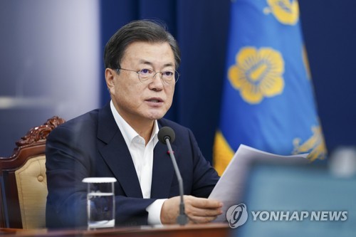 文大統領＝（聯合ニュース）