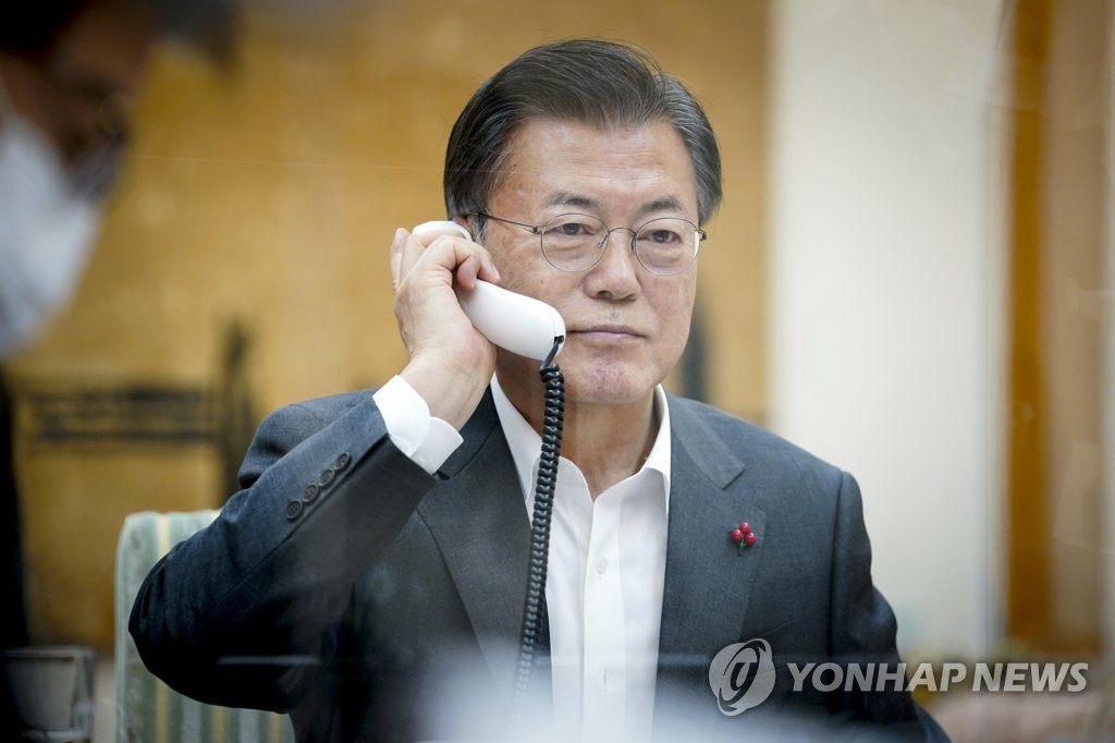 習主席　文大統領に非核化・韓中日首脳会談の支持表明