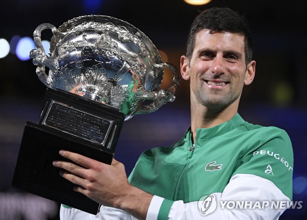 Djokovic wins the Australian Open tennis men’s singles for 3 consecutive years