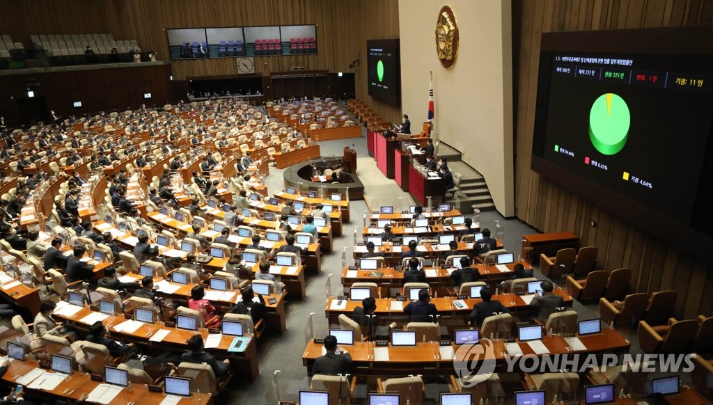 国会本会議場（資料写真）＝（聯合ニュース）