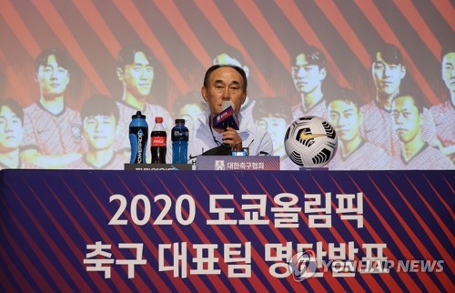 إعلان التشكيلة الكاملة للمنتخب الكوري الجنوبي الأولمبي لكرة القدم لأولمبياد طوكيو