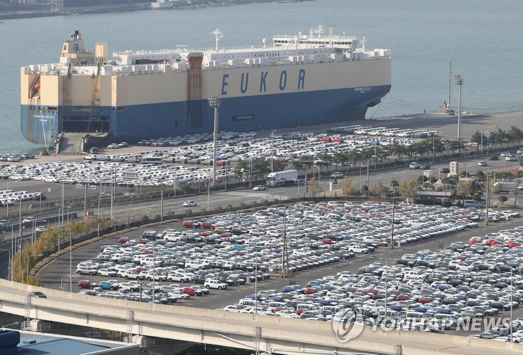 صادرات كوريا الجنوبية من السيارات تسجل أعلى مستوى لها في 7 سنوات في عام 2021