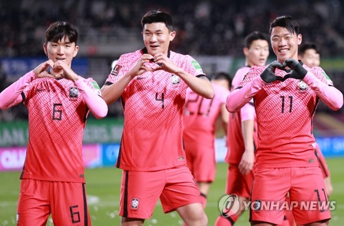 サッカー韓国　ＵＡＥを１―０で下す＝Ｗ杯最終予選