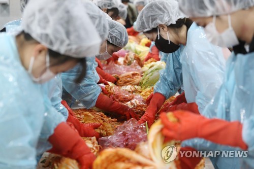 Exportations record de kimchi en 2021