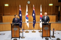 한-호주 성명에 '남중국해' 언급…대중견제 동참압박 계속(종합)
