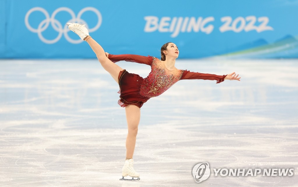 المتزلجة الفنية على الجليد "كيم يي-ليم" في أولمبياد بكين