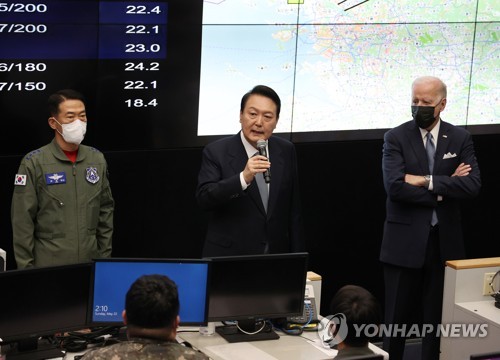 ［速報］韓米　高度化する北のミサイル脅威に共同対応＝尹大統領