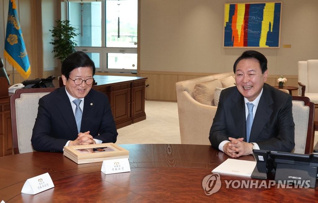 Yoon meets Assembly speaker