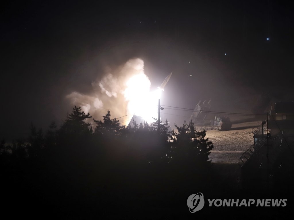 韓米両軍　北朝鮮の挑発に対応射撃＝地対地ミサイル４発