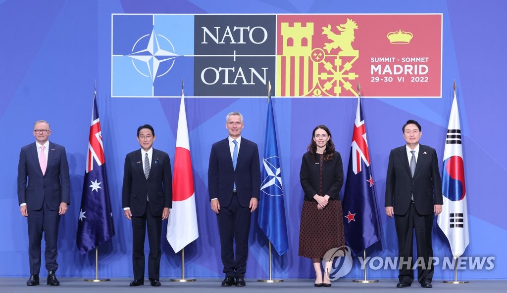 Yoon, NATO chief hail new partnership, new S. Korean mission to NATO