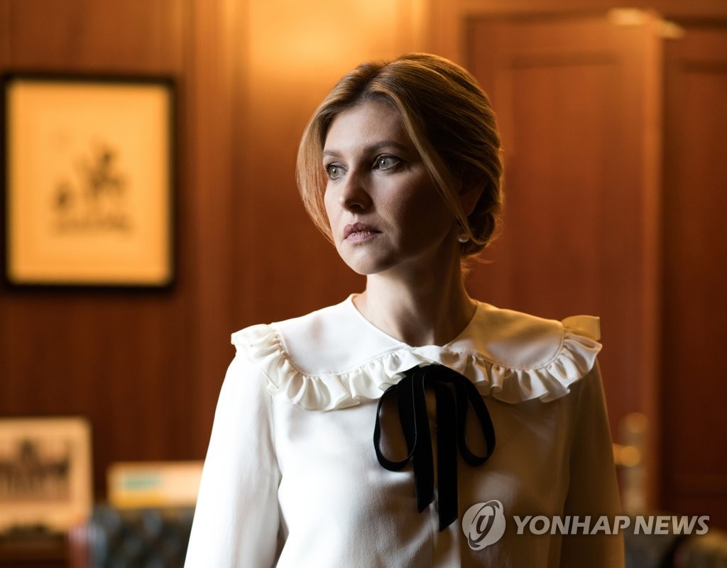 ウクライナ大統領夫人「共通の歴史持つ韓国が支援を」　聯合ニュースと初インタビュー
