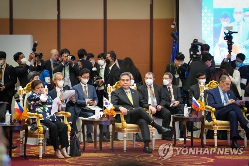 박진, 北참석 ARF서 '담대한 계획' 소개 "비핵화시 주민삶 개선"