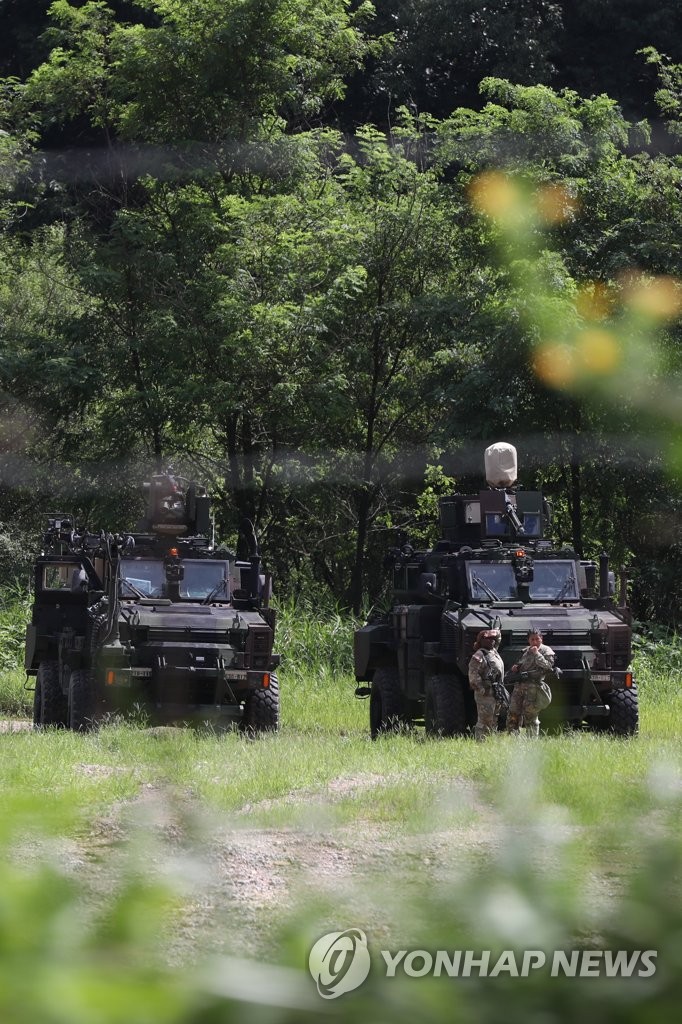 S. Korea-U.S. preparatory military drills before field exercise