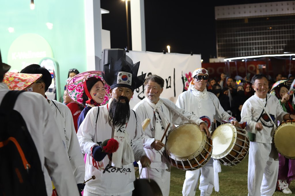 جناح الترويج للسياحة الكورية الجنوبية في قطر