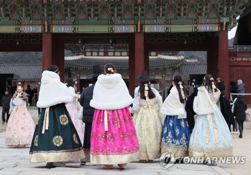 겨울 경복궁