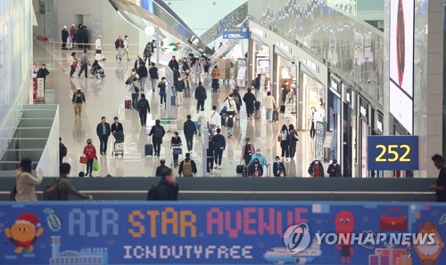 韓国の１月国際線運航便数　コロナ前の６割まで回復＝日本旅行急増
