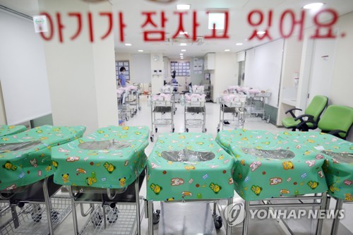 韓国の出生率０．８１　１～３月期で過去最低