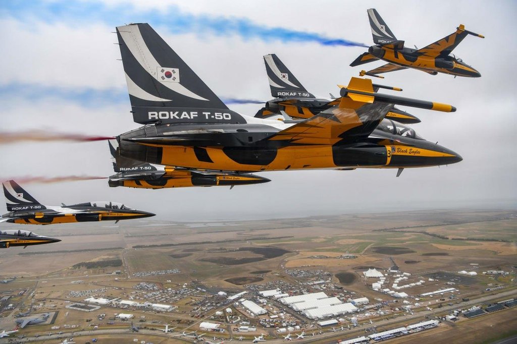 S. Korea's Black Eagles aerobatic team to join air show in Malaysia