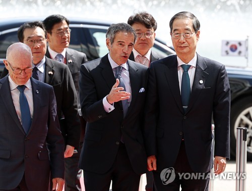 韓国首相　福島原発汚染水検証でＩＡＥＡ事務局長に要請