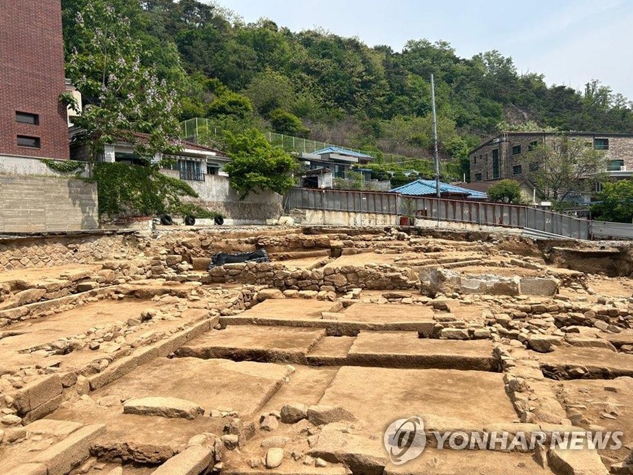 서울 도심에서 확인된 고려시대 추정 건물터 연합뉴스