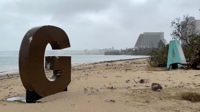 태풍 빠져나온 괌…항공편 운항 재개로 발묶였던 관광객 귀국길