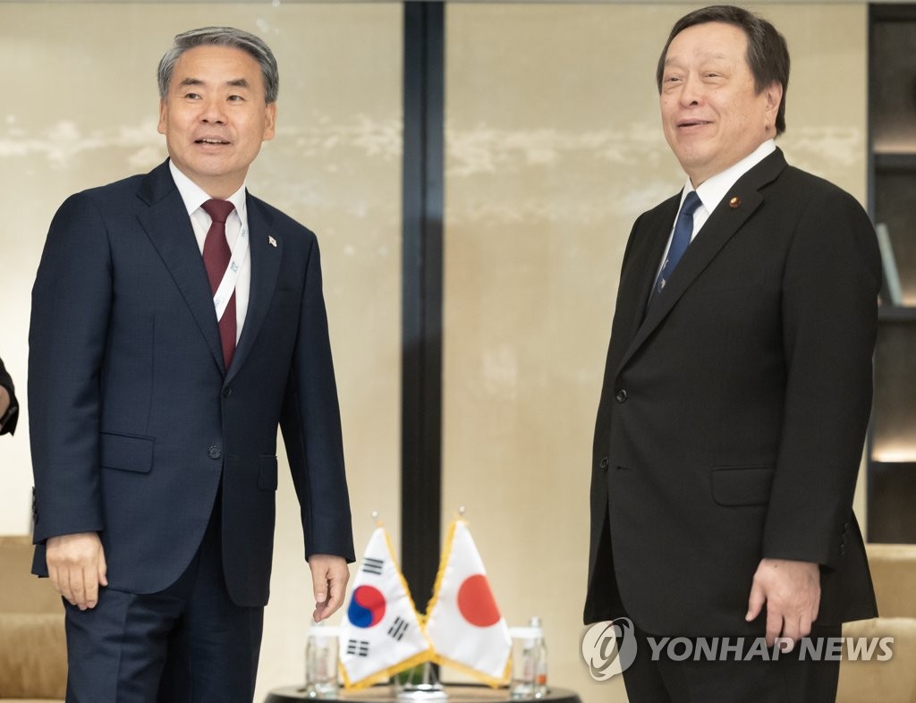 1st S. Korea-Japan defense ministers' talks in nearly 4 yrs