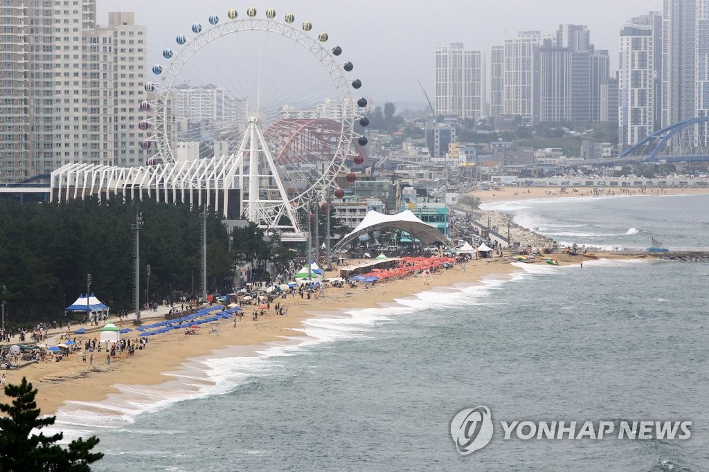 속초해수욕장 일대 대관람차