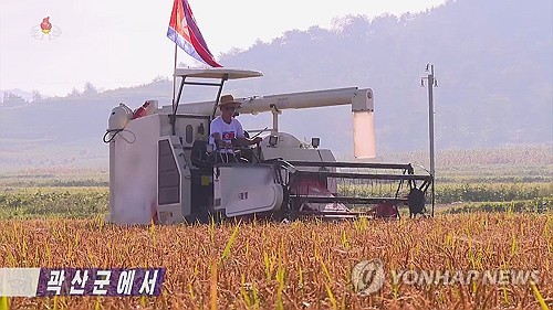 كوريا الشمالية تكثف الجهود لزيادة إنتاج المحاصيل خلال موسم حصاد الخريف