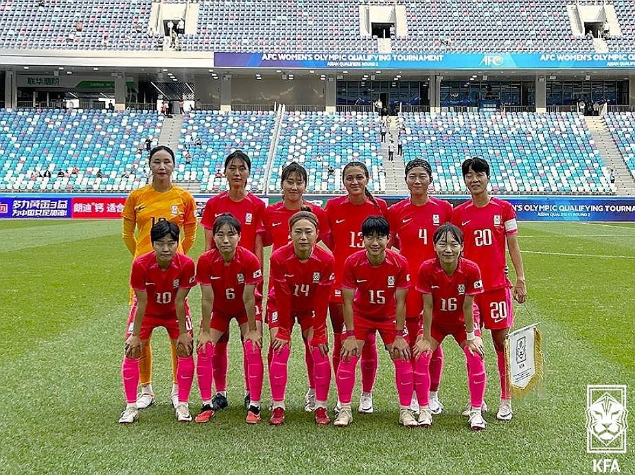 한국 여자축구 대표팀 / 대한축구협회 제공