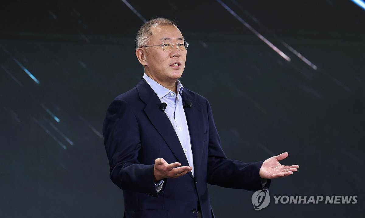 Hyundai Motor Group Chief Vows Innovations In Vehicle Electrification   PYH2024010302840001300 P4 