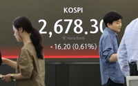 코스피 1% 넘게 올라 2,680대 마감…코스닥도 상승