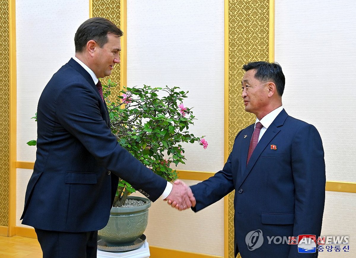 Belarus Fm In Pyongyang 