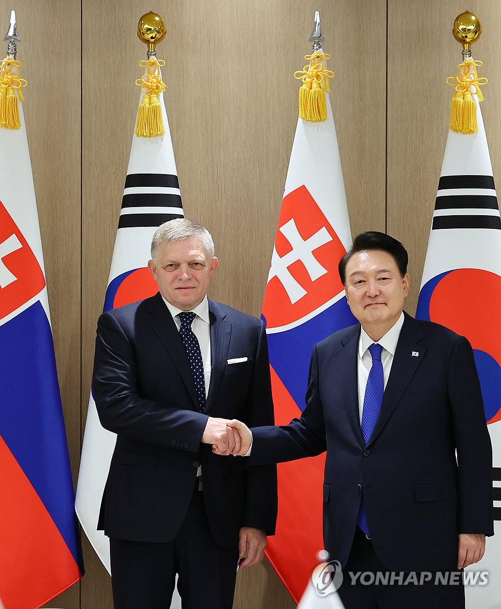 S. KoreaSlovakia summit Yonhap News Agency