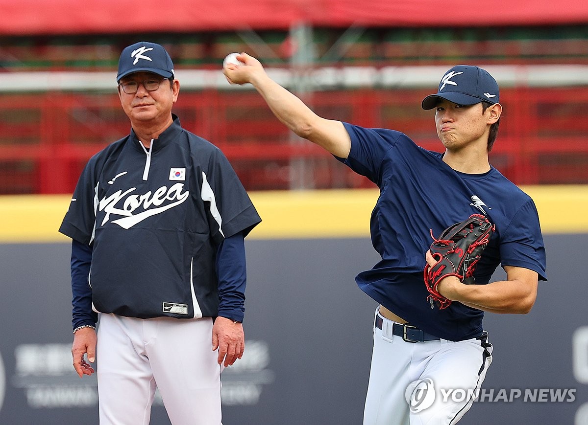 훈련만큼 중요한 회복…한국 야구대표팀, 마지막 꿀맛 휴식