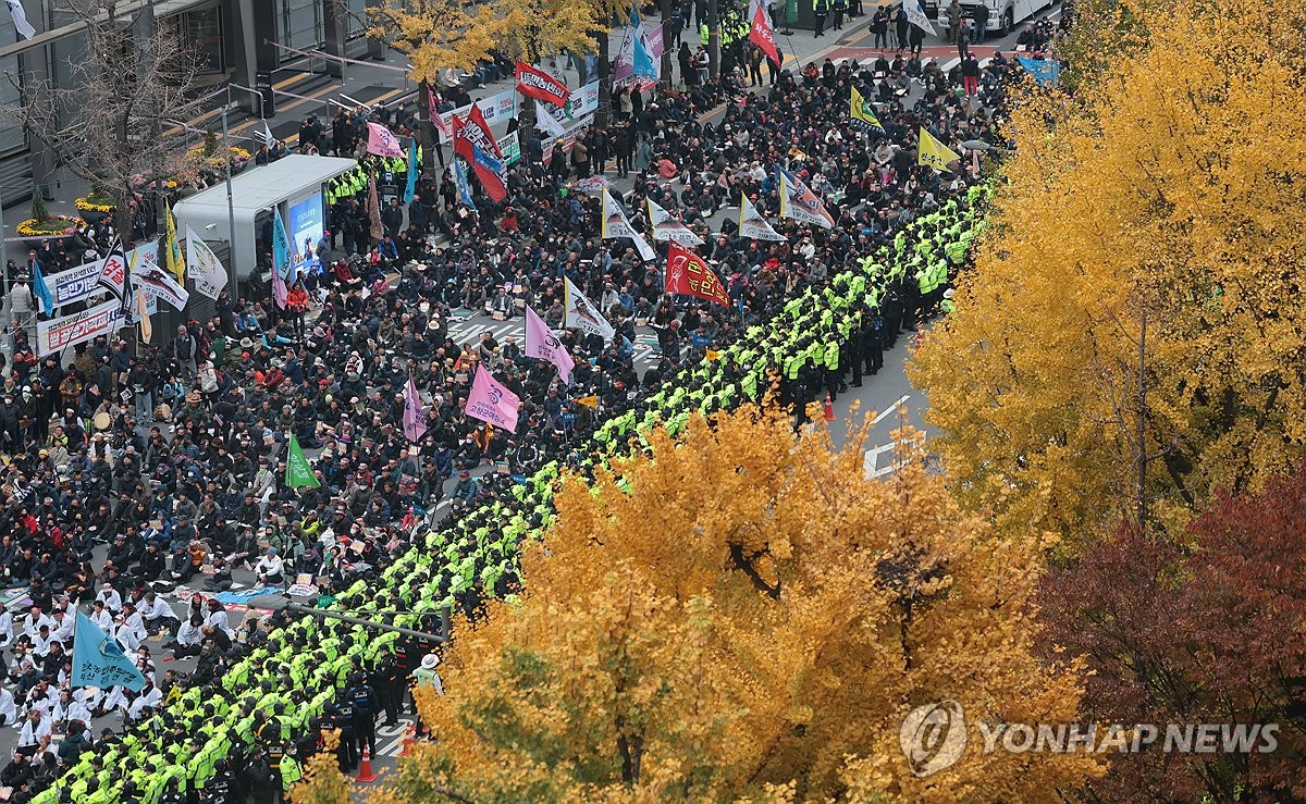 전국농민대회 및 2차 정권퇴진 총궐기