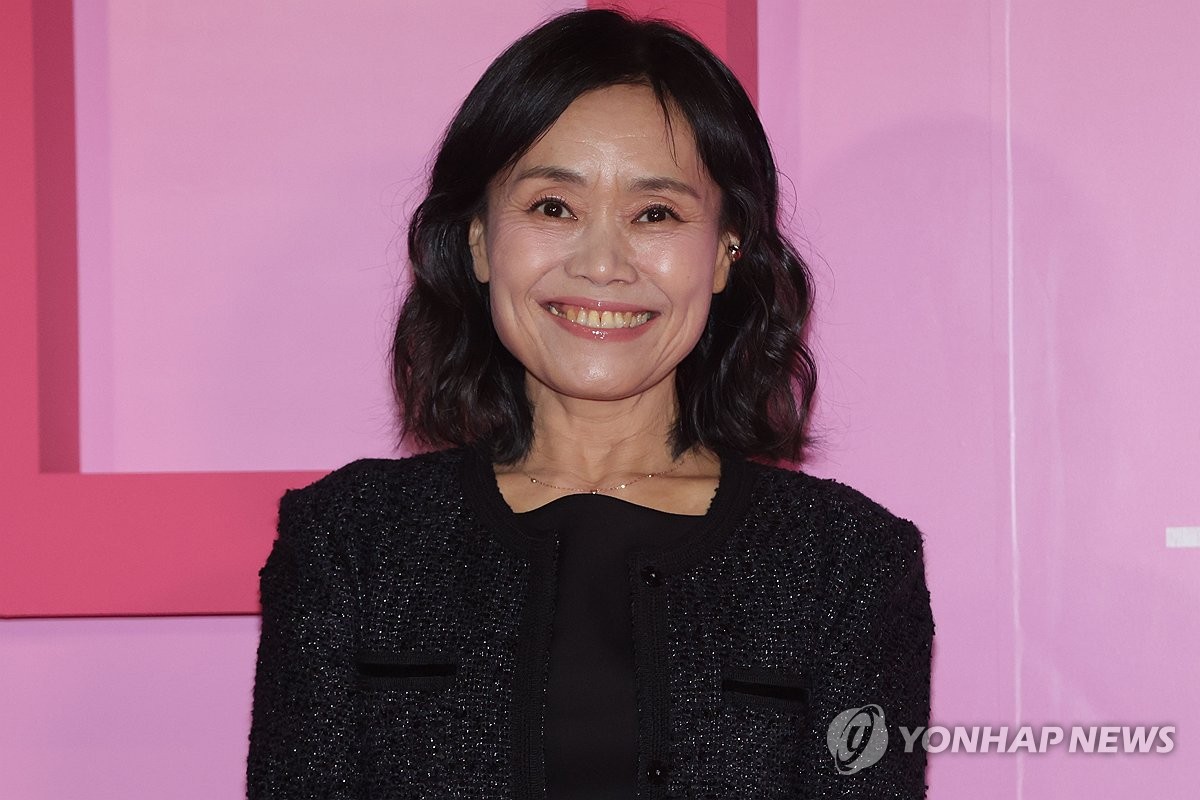 S. Korean actress Kang Ae shim Yonhap News Agency