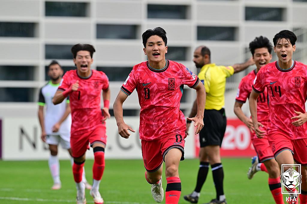 U-20 아시안컵 시리아와의 첫 경기, 선취골 주인공 성신