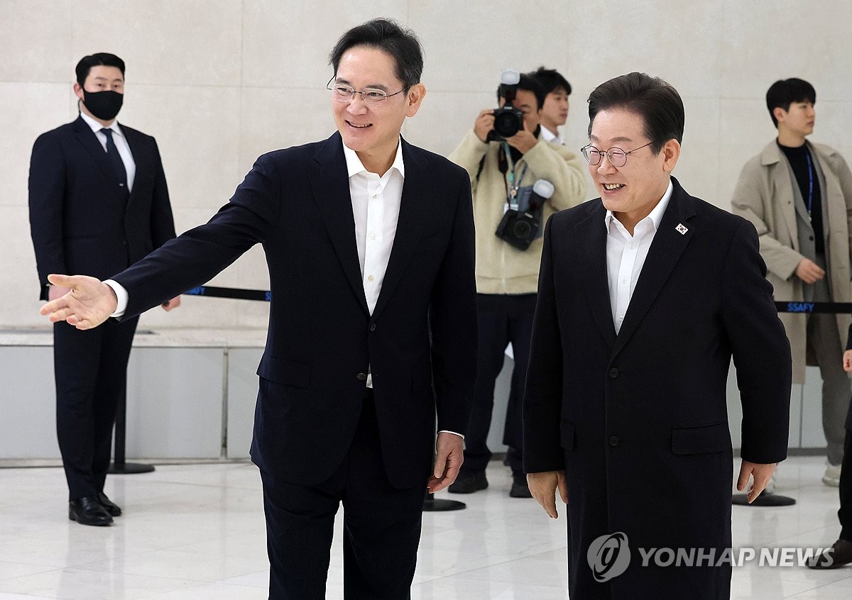 [이재명 당선 확실] "기업이 잘 돼야 나라가 잘된다"…재계와의 인연은