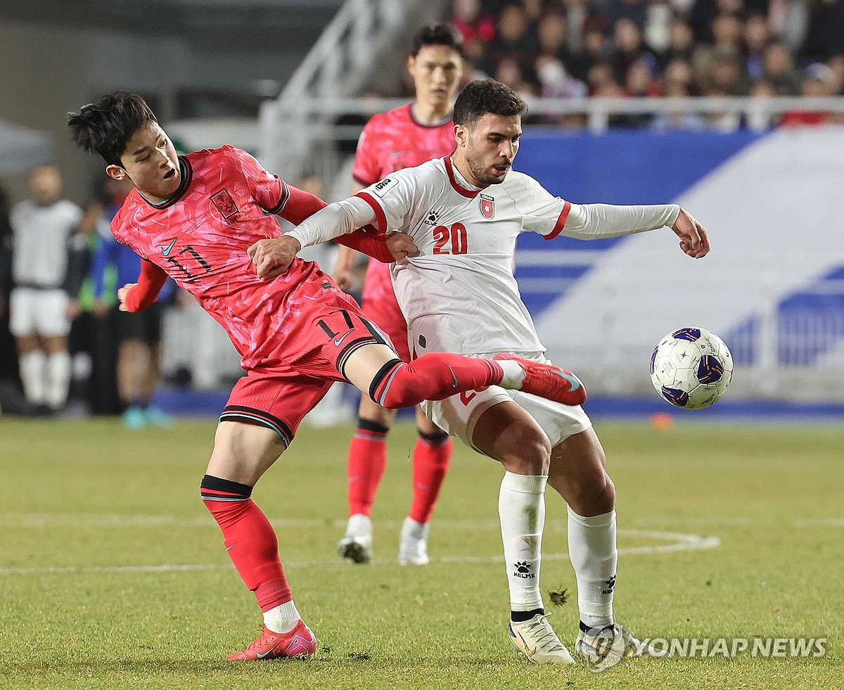 8개월 만에 돌아온 양민혁…홍명보호 2선에 '젊은 피' 수혈