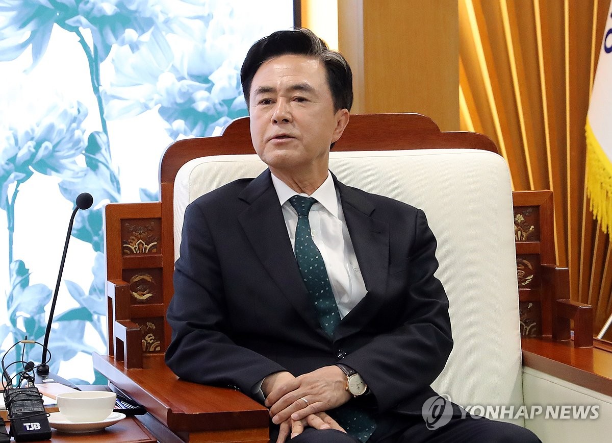 김태흠 충남지사 "민주당의 의회 쿠데타로 나라가 위태롭다"