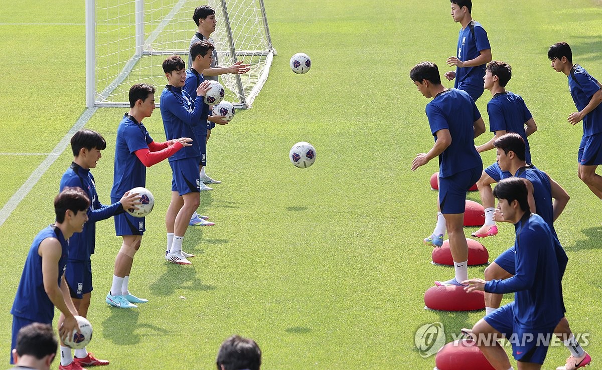 '한국축구 요람' 파주 돌아온 홍명보호…젊은 선수들 의욕 펄펄