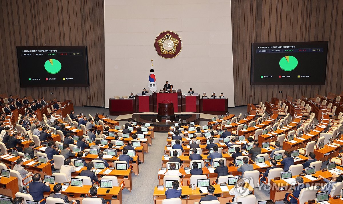 與, 추경 처리에 "망가진 경제에 활력 기원…골든타임 …